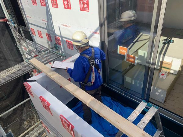 JIO外装下地検査【北九州 新築・注文住宅】