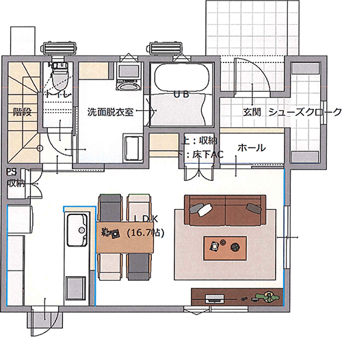 熊谷モデル1F【北九州 新築・注文住宅】