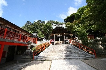 出典:和気清麻呂公の足跡 和気清麻呂公が創建した唯一の神社と伝わる。