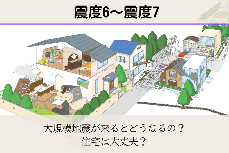 出典:トキワシステム 1981年に改正された「新耐震基準」では震度6強~震度7の
大規模地震でも建物が倒壊しない構造であることが義務付けられています。