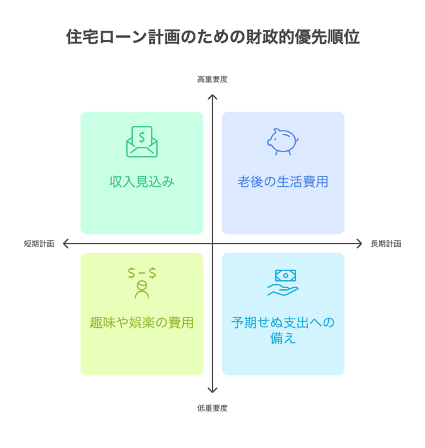 住宅ローン計画のための財政的優先順位【北九州 新築・注文住宅】