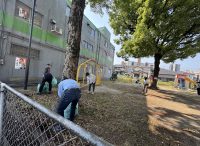 片野新町北公園清掃活動
