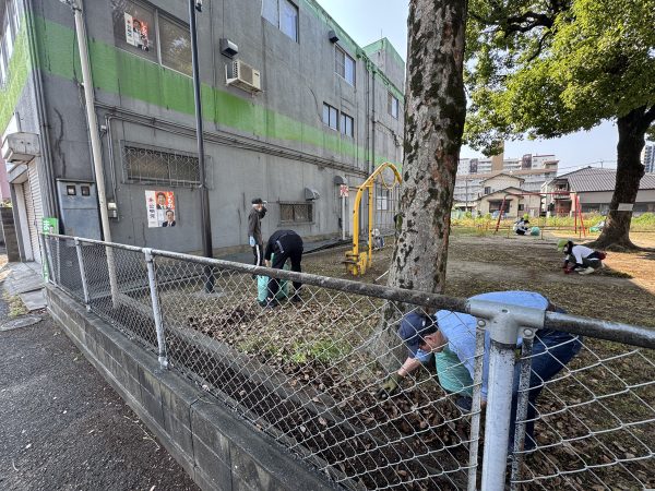 片野新町北公園清掃活動