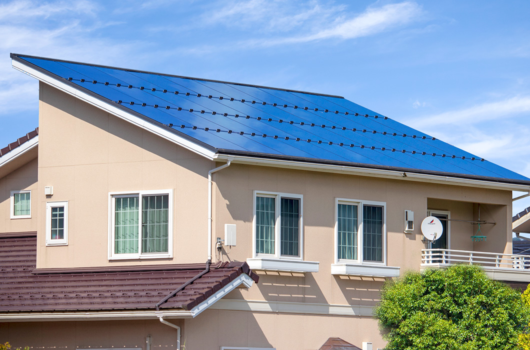 家賃並みの月々支払いを実現太陽光発電システム